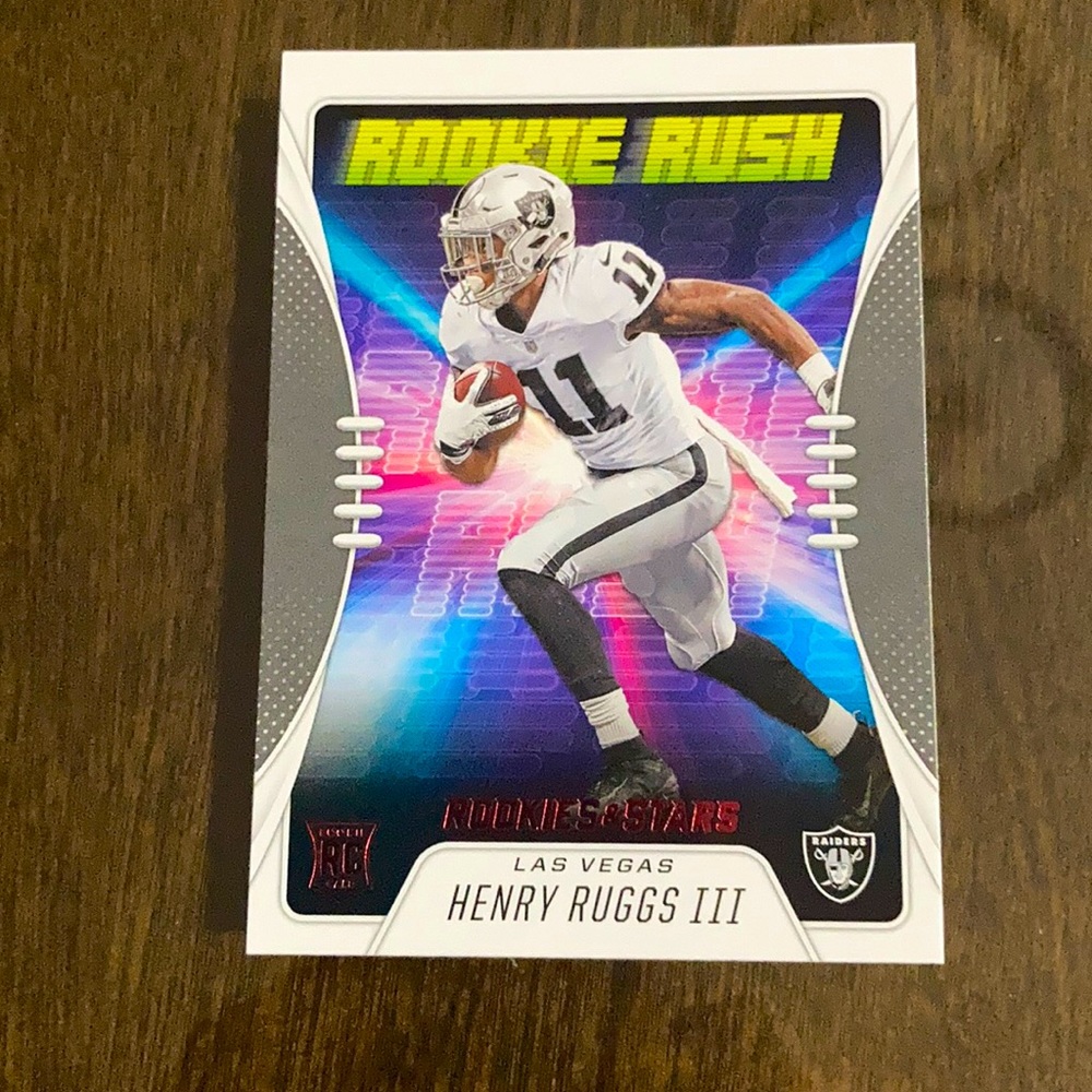 Henry ruggs III FOOTBALL CARD